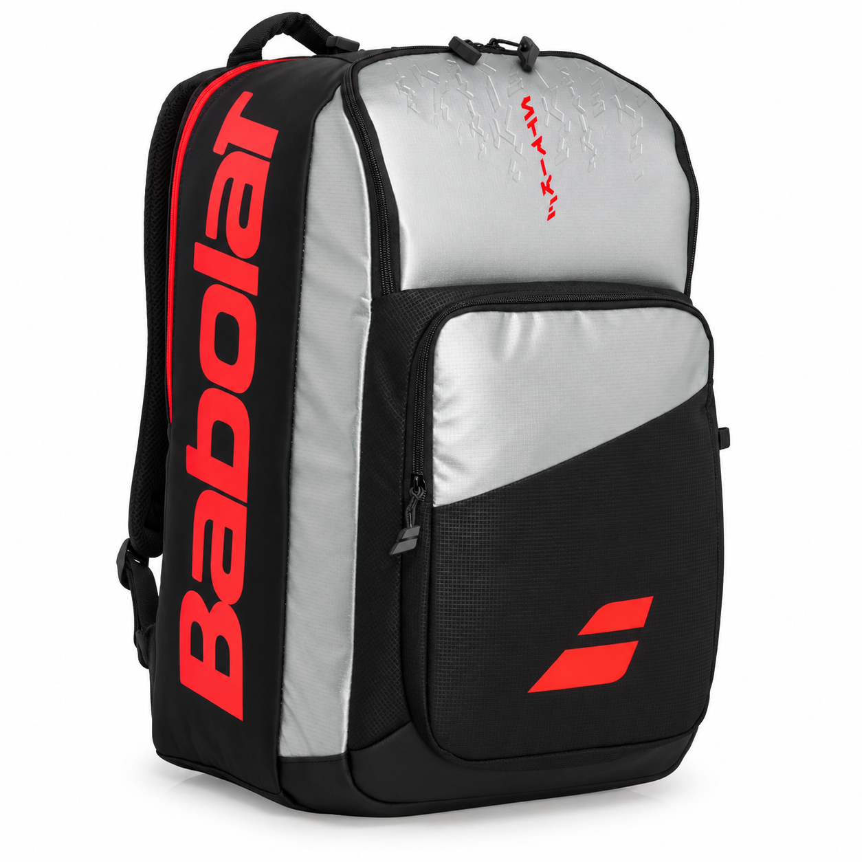 Mochila Babolat Pure Strike - Cinza Laranja e Preto